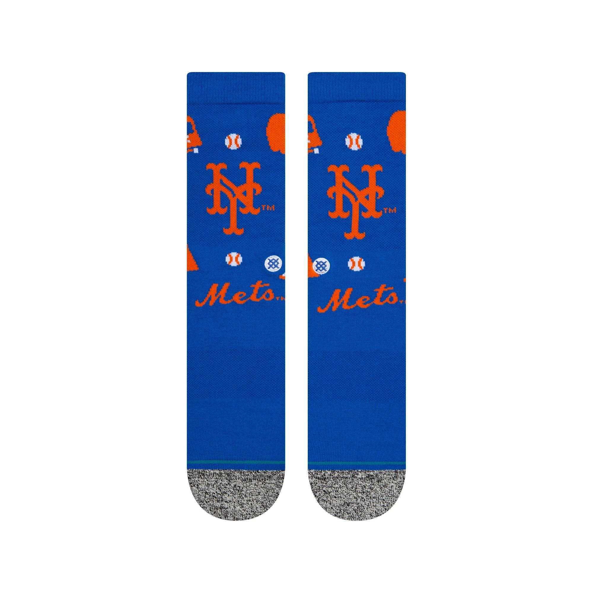 Stance MLB New York Mets Landmark Crew Socks 2 Stance MLB New York Mets Landmark Crew Socks - Image 2