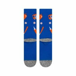 Stance MLB New York Mets Landmark Crew Socks 5 Stance MLB New York Mets Landmark Crew Socks -Gloves popular store A558A22NYL BLU ALT 02