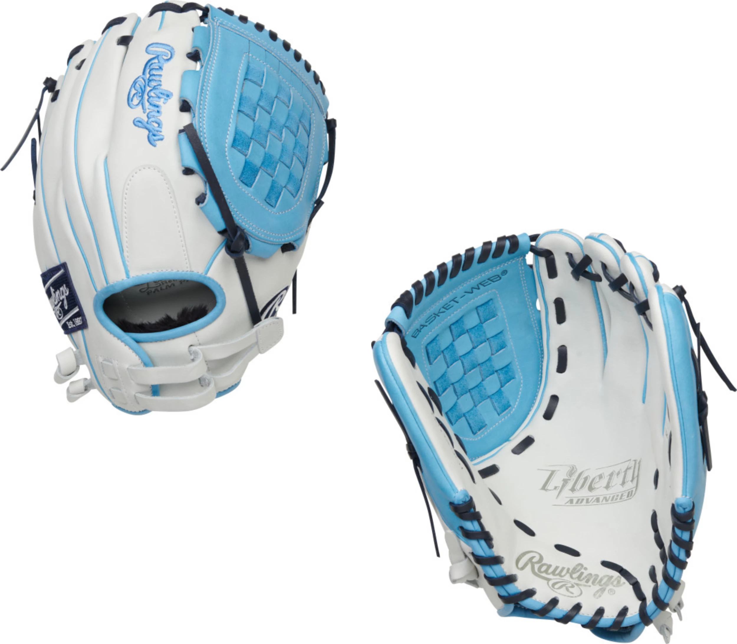 Rawlings Liberty Advanced Color Series RLA120-3WCBN Fastpitch Softball Glove - 12" 1 Rawlings Liberty Advanced Color Series RLA120-3WCBN Fastpitch Softball Glove - 12"