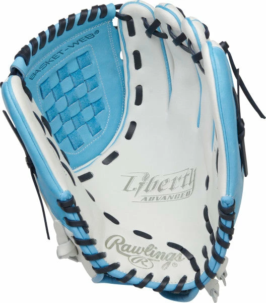 Rawlings Liberty Advanced Color Series RLA120-3WCBN Fastpitch Softball Glove - 12" 3 Rawlings Liberty Advanced Color Series RLA120-3WCBN Fastpitch Softball Glove - 12" - Image 3
