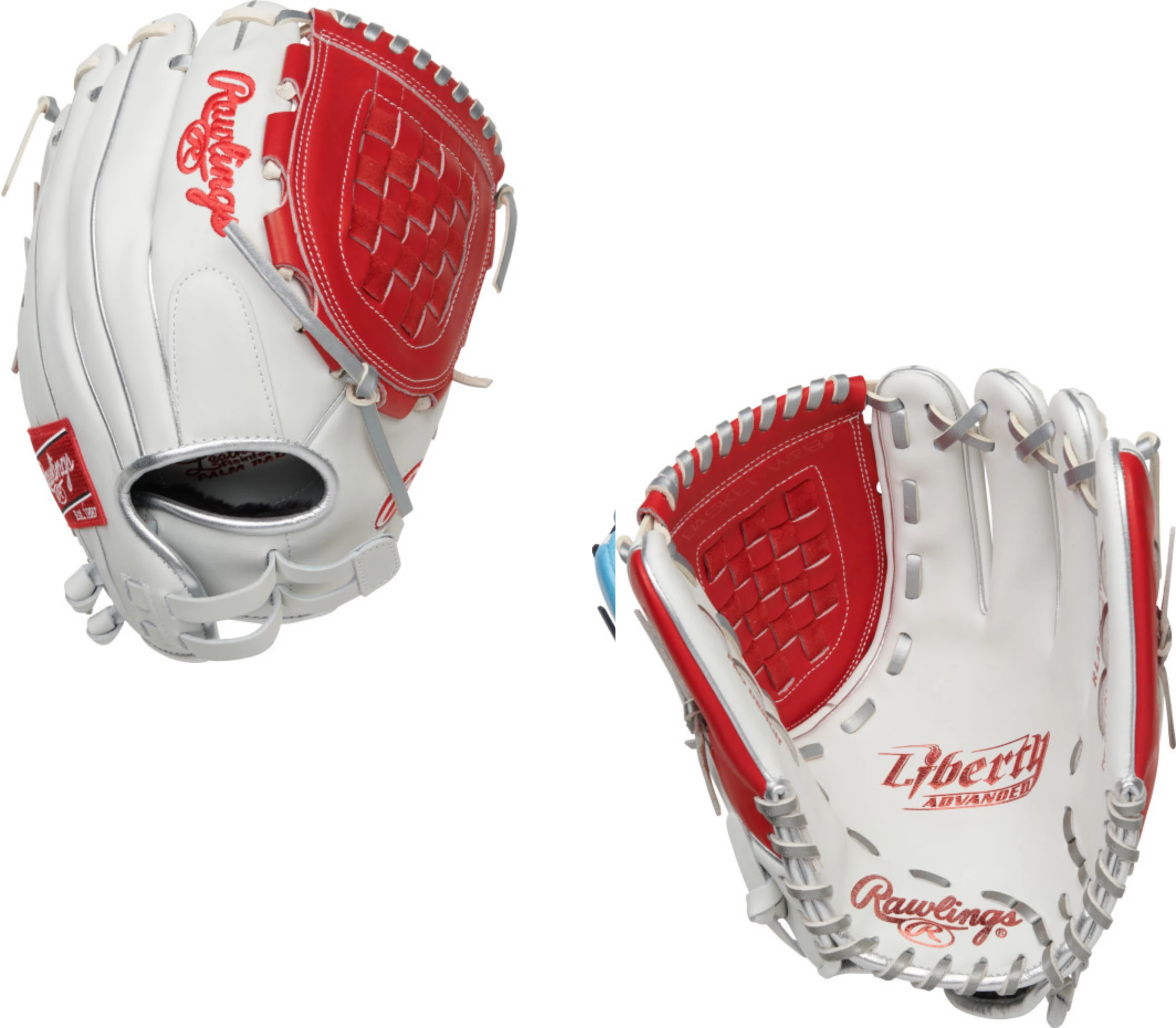 Rawlings Liberty Advanced Color Series RLA120-3WSP Fastpitch Softball Glove - 12" 1 Rawlings Liberty Advanced Color Series RLA120-3WSP Fastpitch Softball Glove - 12"
