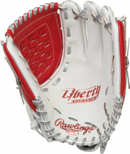 Rawlings Liberty Advanced Color Series RLA120-3WSP Fastpitch Softball Glove - 12" 3 Rawlings Liberty Advanced Color Series RLA120-3WSP Fastpitch Softball Glove - 12" - Image 3