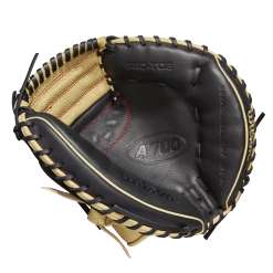 Wilson A700 Catcher's Baseball Mitt - 32.5" -Gloves popular store WBW100429 1 A700 PFCM 325 Blonde Black