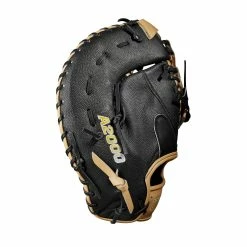 Wilson A2000 1679SS First Base Baseball Mitt - 12.5" -Gloves popular store WBW100979 3 A2000 1B 1679SS 125 Black BlackSS Blonde.png.high res