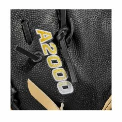 Wilson A2000 1679SS First Base Baseball Mitt - 12.5" -Gloves popular store WBW100979 5 A2000 1B 1679SS 125 Black BlackSS Blonde.png.high res