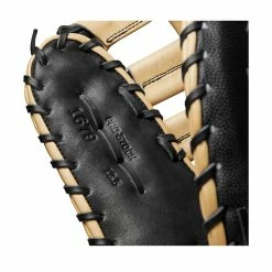 Wilson A2000 1679SS First Base Baseball Mitt - 12.5" -Gloves popular store WBW100979 6 A2000 1B 1679SS 125 Black BlackSS Blonde.png.high res