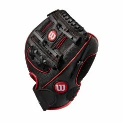 Wilson A200 EZ Catch Tee Ball Glove - 10" -Gloves popular store a200ezblackandred3