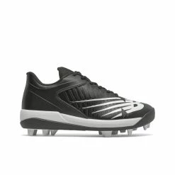 New Balance 4040v6 Black Youth Molded Cleats