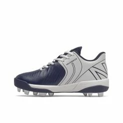 New Balance 4040v6 Navy Youth Molded Cleats -Gloves popular store j4040tn6 3