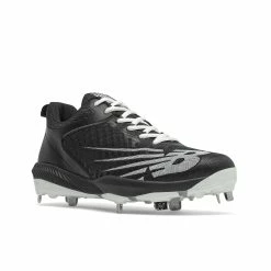 New Balance FuelCell 4040v6 Black With White Low Metal Men's Cleats -Gloves popular store l4040bk6 5