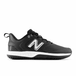 New Balance 3000v6 Black With White Turf Trainer