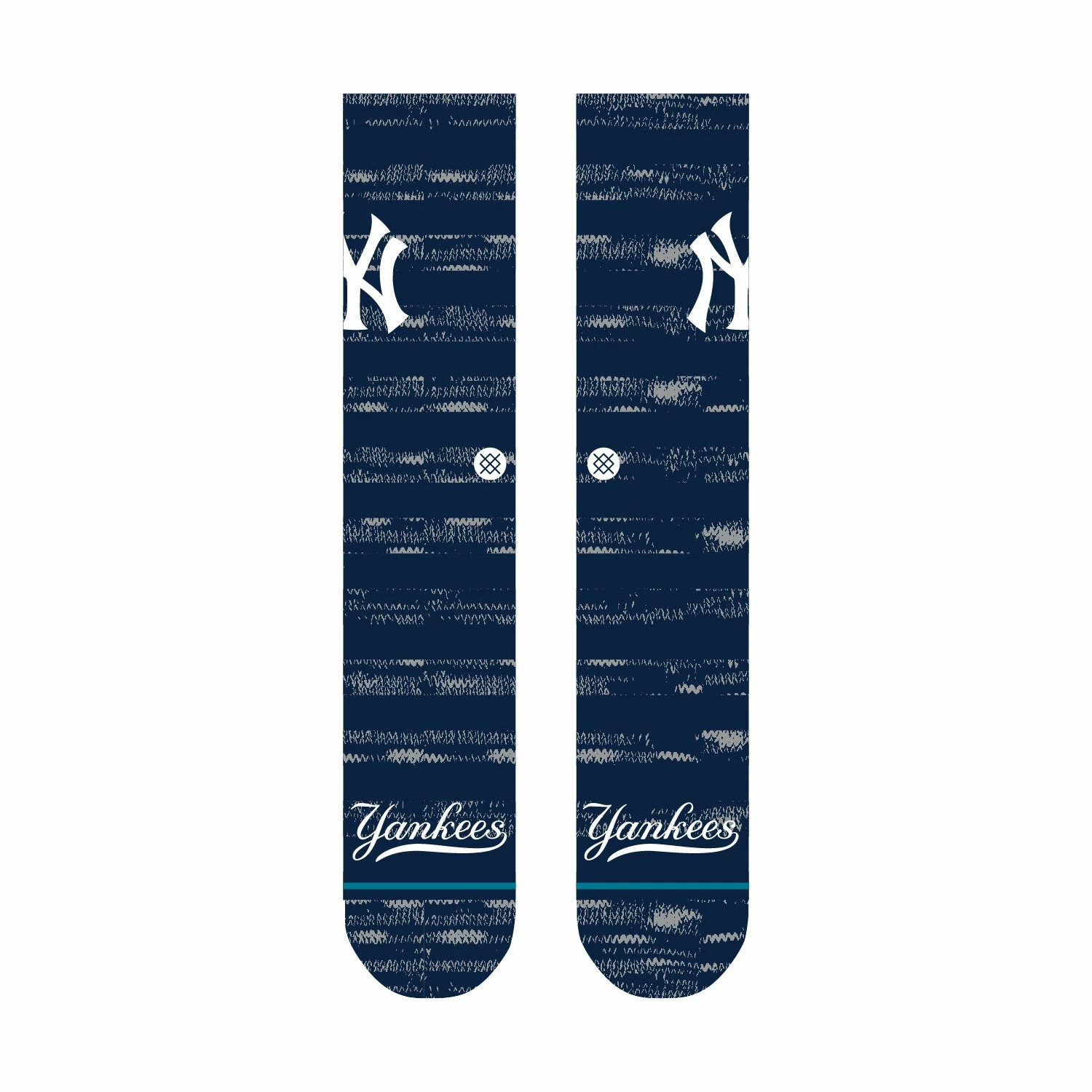 Stance MLB New York Yankees Twist Crew Socks 1 Stance MLB New York Yankees Twist Crew Socks